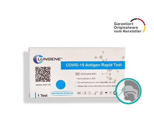 Clungene® Covid-19 Corona Schnelltest für Laien (Selbsttest) - Einzeln verpackt